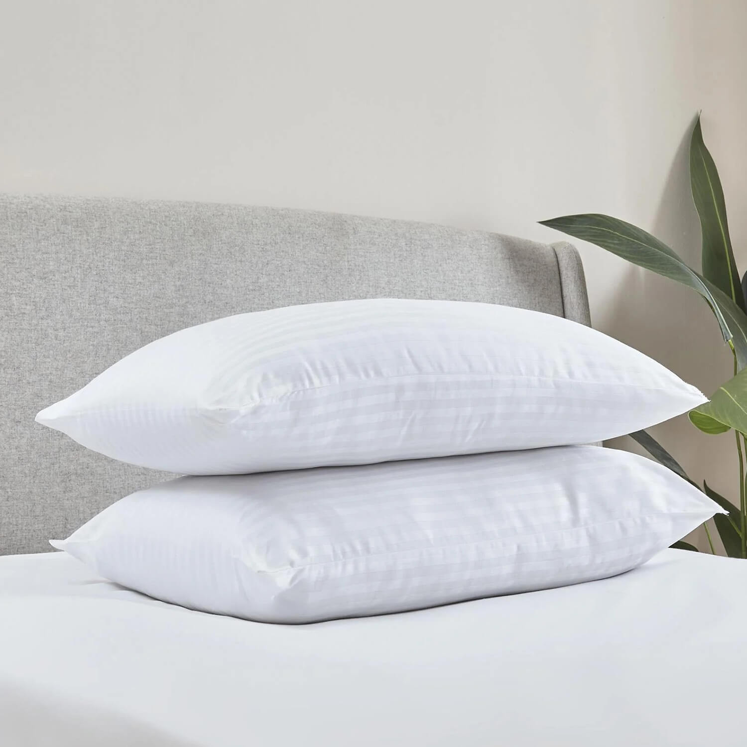 Striped Pattern Pillows Pair