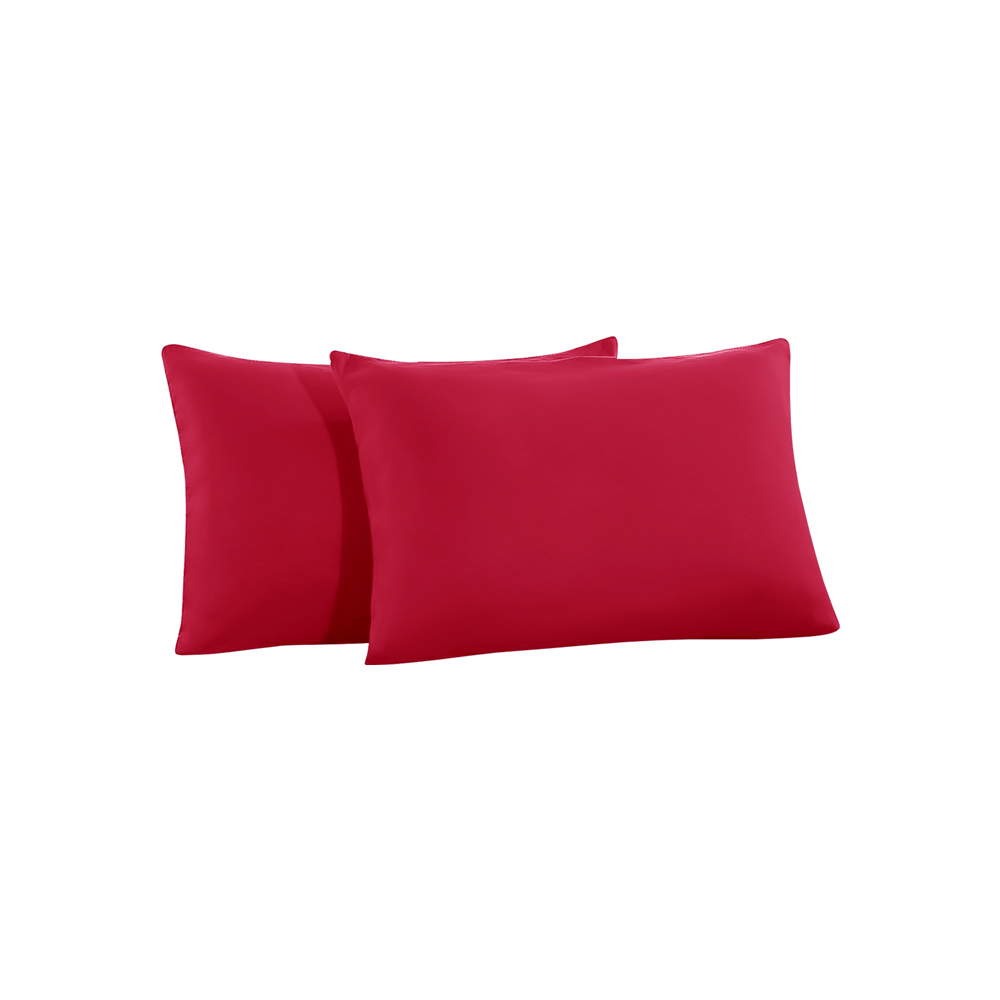 housewife pillowcases red